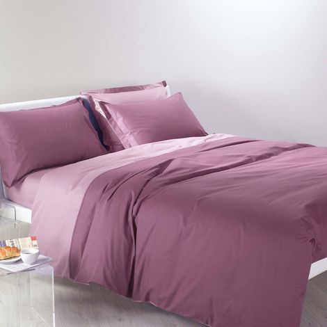 Parure de lit 4 pièces en 100% coton Housse Couette Douce et Elégante, Lavable et Facile d’Entretien Housse de Couette 200x200 et Autres Tailles (1/3)