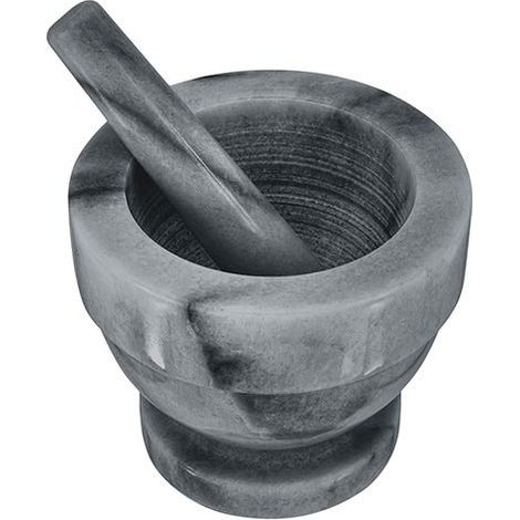 Judge Grey Marble 11.5cm Mortar and Pestle (1/2)
