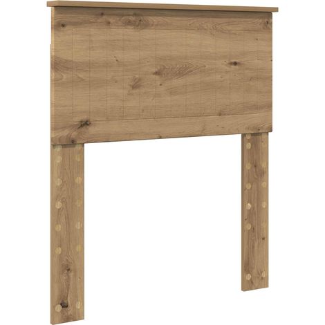Kopfteil Artisan-Eiche Holzwerkstoff vidaXL
