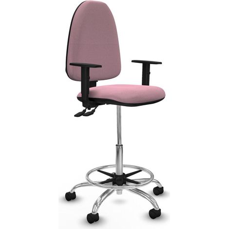 Piqueras y Crespo B1D05RN Chaise de Bureau Rose Confortable