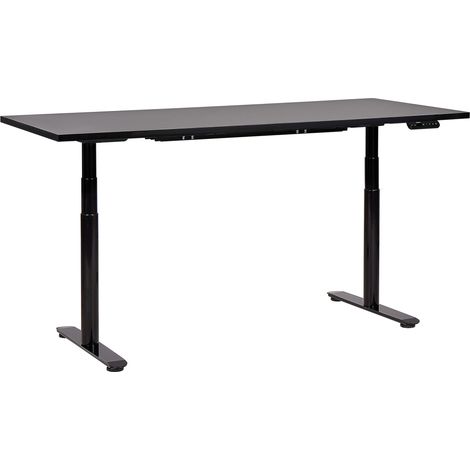 Electric Adjustable Standing Desk DESTINAS Black 180 cm 80 cm