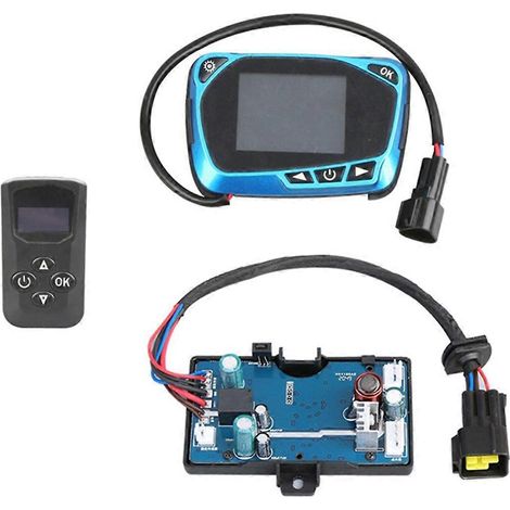 12-V-Lufterhitzer 3 kW, 5 kW, 8 kW – LCD-Display – Ein-/Ausschalter – Farbfoto (1/5)