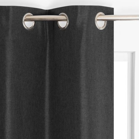 Tenda termica, Chambray grigio antracite, L 135 x H 240 cm AUTRES