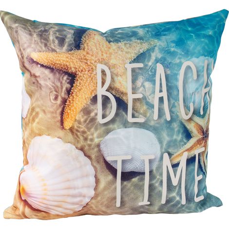 Outdoor Deko Kissen Strandmotive 45x45cm Polyester -D201562-Beach-var