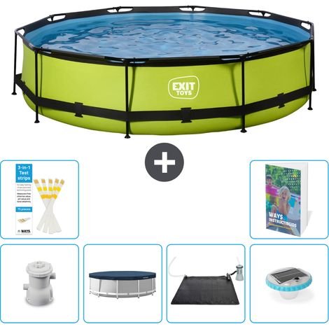 Exit Pool Rund - 360x76 cm - 7-teilig S250