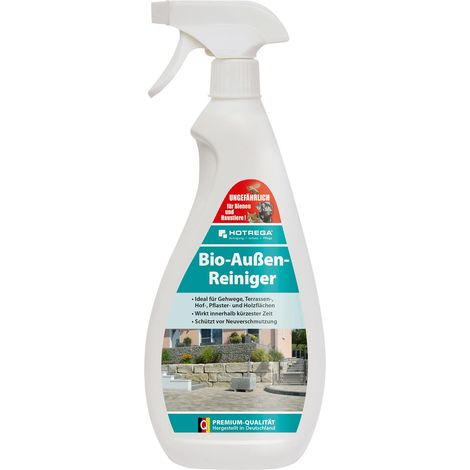 Hotrega Bio-Außen-Reiniger 750 ml Gebrauchsfertig Für Stein & Holz Ergiebigkeit ca. 30–40 m² (1/5)