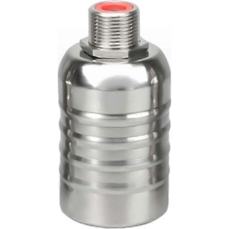 Vanne à flotteur de contrôle de niveau d'eau entièrement automatique, mini-vanne à flotteur à arrêt automatique de 3/4 pouce, entrée d'eau supérieure Supérieur + 3/4 po (1/5)
