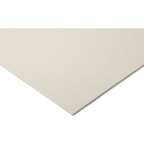 Rs Pro – Plaque ABS blanche 1220mm x 610mm x 3mm – Résistance à la traction 50 MPa – Conductivité thermique 0.17 W/mK – Absorption d'eau 0.7%