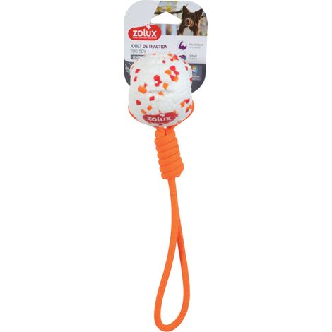 Balle et corde flottant 34 cm en ETPU, Jouet pour chien - zolux (1/2)