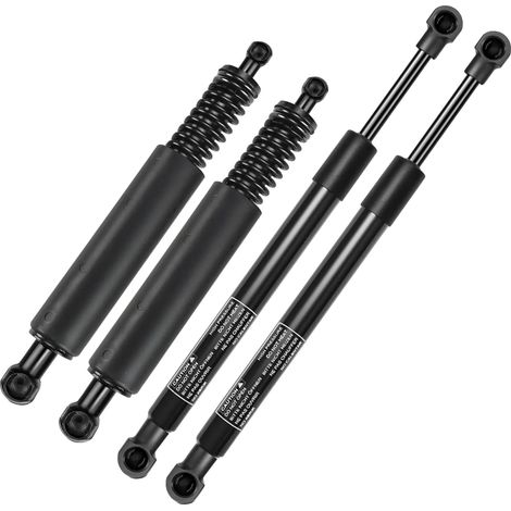 Amortiguador de gas, diámetro del vástago del pistón 32 mm, diámetro del cubo 90 mm, diámetro de la carcasa 36 mm, fuerza de empuje 1860 N, posición de instalación trasera (1/4)