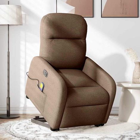Maison Exclusive - Elektrischer Massagesessel mit Aufstehhilfe Br