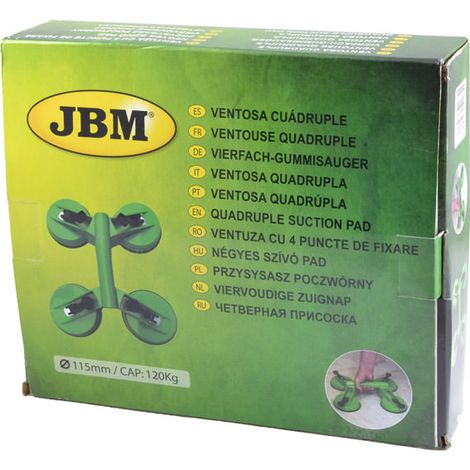 Vierfacher Saugnapf von Ø 115 mm.  JBM52265
