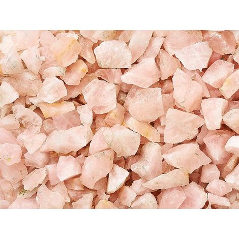 Graniglia, granulato per giardino, Quarzo Rosa 8-20 mm (10 sacchi da 6 Kg)