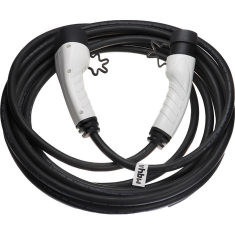 vhbw Charging Cable Type 2-Type 2 compatible with Alfa Romeo Tonale Electric Car - Connector Cable, 3-Phase, 16 A, 11 kW, 10 m (1/4)