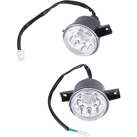 Ampoule LED 12 V - Pour Phare Avant ATV - Compatible Quad 150cc 250cc - Lot de 2 (1/4)