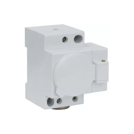 Hager Steckdose m.Klappdeckel modular SN017 (1/2)