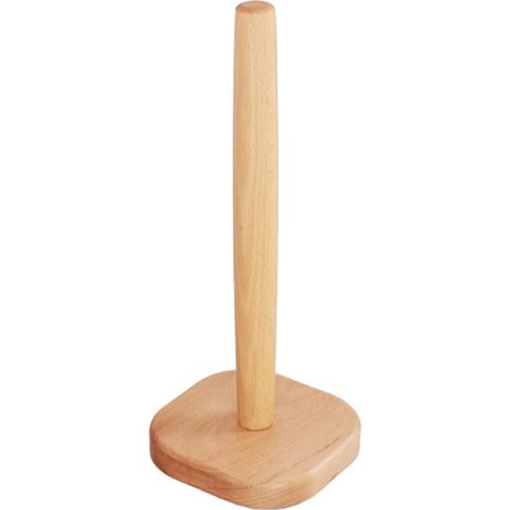 Multifunctional Sturdy Wood Tissue Roll Storage Holder with Elegant Designs and Animal Figures Portable for Daily Use Kitchen Paper Towel Holder (1/4)