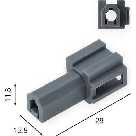 DJ7011-5.5-21 Civic Antenna One-Hole Coaxial Connector for Honda Civic Radio Module (1/3)