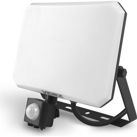 Proyector halógeno con sensor de movimiento PIR, 50 W, luz neutra, 5000 K, 4750 lm, IP65, Videx