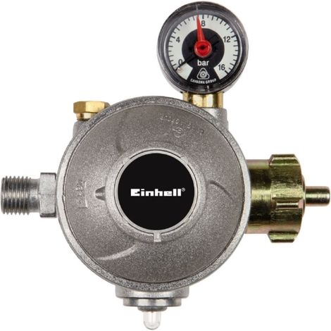Einhell Modelo estándar regulador de presión de gas metálico