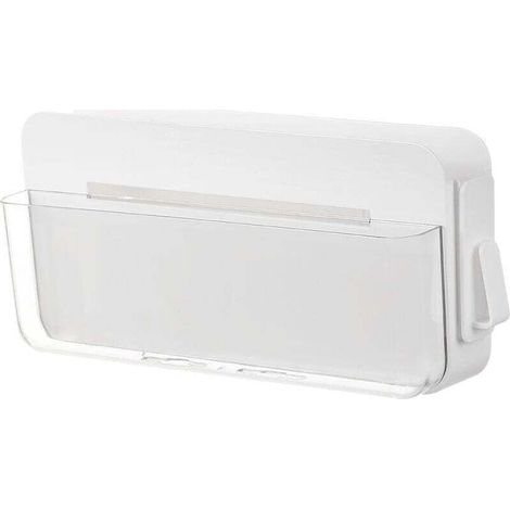 Scatola portaoggetti da parete, supporto da parete, supporto per telecomando per cucina, ufficio, camera da letto, bagno