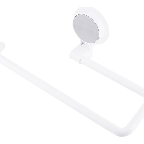 Porte-rouleau de papier essuie-tout adhésif pour salle de bain et cuisine. Support de rangement pour rouleau de papier essuie-tout. (1/5)