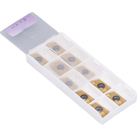 Plaquette de tournage APMT1604PDER 2 CT T400 en carbure cémenté pour acier inoxydable (1/5)