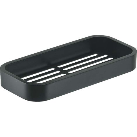 Sapho Gedy Smart - Duschablage 24x3x11 cm, schwarzmatt 321814 (1/2)