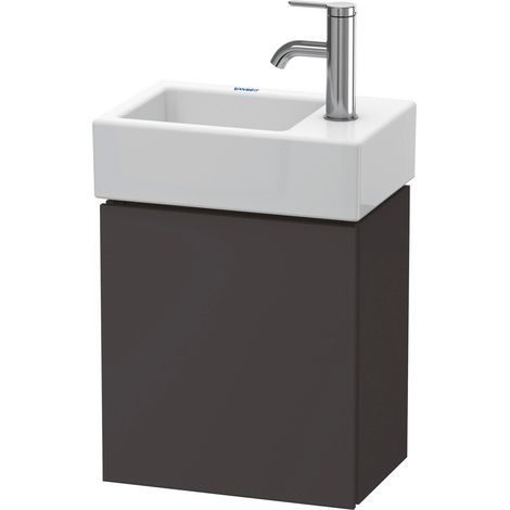 Duravit L-Cube Meuble sous-lavabo suspendu, 1 porte, charnière à