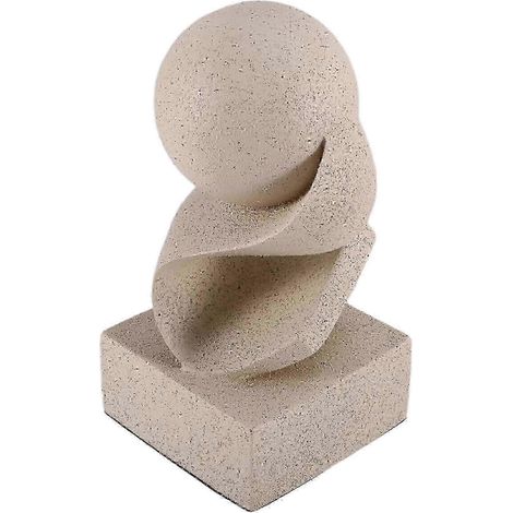 Sculpture décorative géométrique en résine, accessoire de décoration intérieure, présentoir, artisanat, modèle miniature, petite statue SP (1/5)