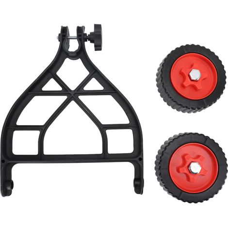 Ruota di supporto per decespugliatore, per risparmiare tempo ed ottenere un'elevata efficienza (diametro 10 cm)