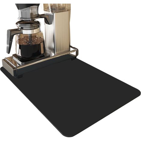 1 Tapis de bar, antidérapant, absorbant, daim et caoutchouc, 30,5 x 48,3 cm, cuisine (1/5)