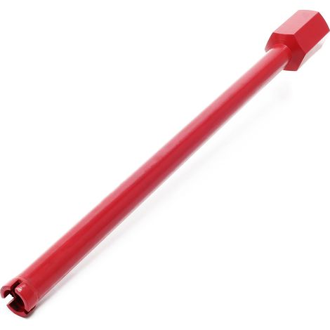 Wiltec Diamantbohrkrone ⌀25 mm 1 ¼ UNC 400 mm für Kernbohrgeräte, Kernbohrkrone aus Sintermetall, Nassbohrkrone, Trockenbohrkrone