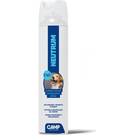 NEUTRUM PET elimina odori igienizzante cani, gatti e animali domestici 300 ml CAMP