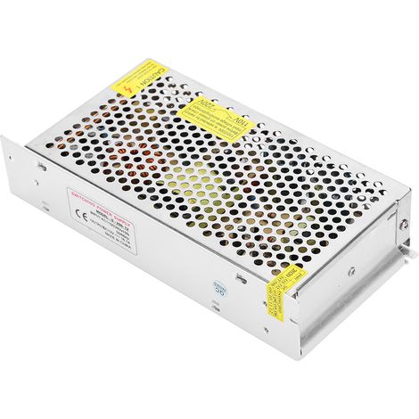 Adaptateur secteur à découpage DC12V en alliage d'aluminium pour barre lumineuse LED, imprimante 3D (S-200-12 (12 V 16,7 A 200 W) AC110/220 V ±15 %) (1/5)