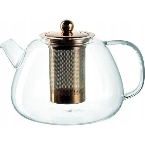 Leonardo Tè Per Te Cafetera de Vidrio 1,2 L