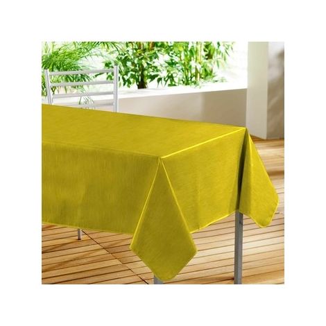 Nappe Rectangle 140 x 240 cm Declino Jaune - PVC Imprimé - Livraison gratuite (1/3)