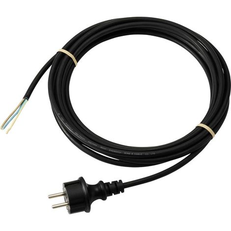 Cavo per Alimentazione Sygonix SY-6887476 Nero 5 m (1/2)