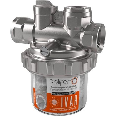 Dosatore proporzionale di polifosfati Ivar Polifemo 1/2 mini 520210