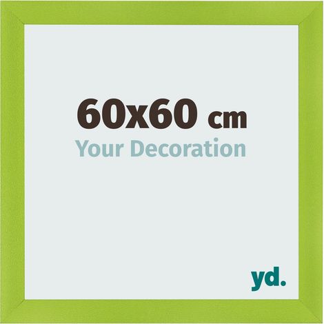 yd. - Cadre photo 60x60 - Vert - MDF - Pisa (1/5)