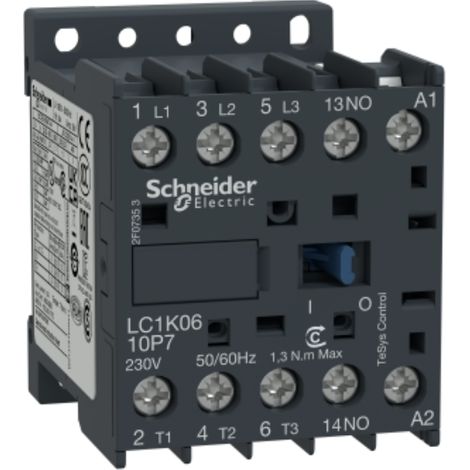 Contacteur TeSys LC1-K - 3P - AC-3 440V 9 A - bobine 24 V CA - LC1K0901B7