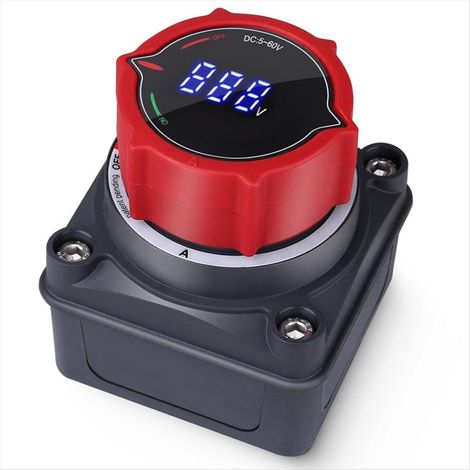 Disjoncteur de batterie avec voltmètre (1/3)