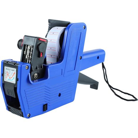 Etichettatrice a 8 cifre MX-5500 – Macchina per l'etichettatura e la prezzatura per uffici, negozi e organizzazioni – Blu (1/3)