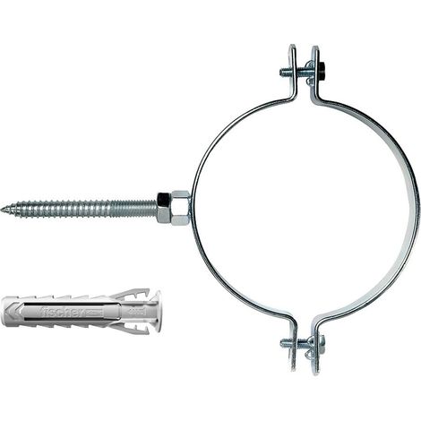 Collare per tubi CPE-SL 63 V con viti e tassello 63-66mm Fischer 00570192