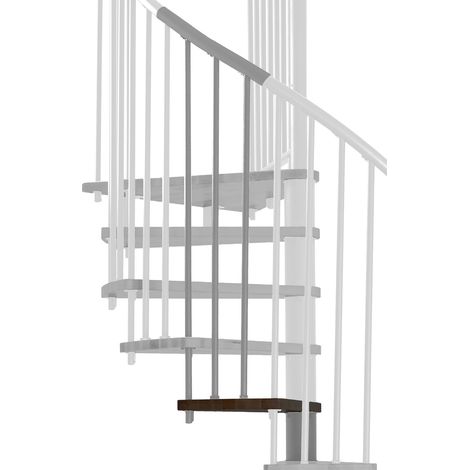 Minka Höhenerweiterung für Spiral Effect 120cm Durchmesser Walnuss Grau