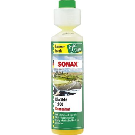 SONAX 03731410 Klarsicht 1:100 Konzentrat Lemon-fresh 250 ml (1/5)