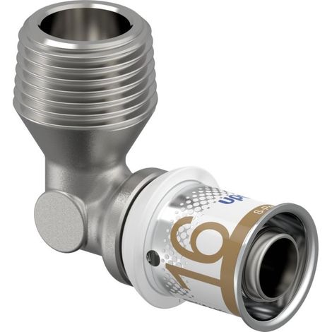 Uponor S-Press PLUS Übergangswinkel 1070532 16 x R 1/2 AG (1/2)