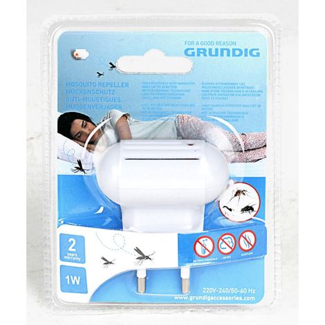 12x Grundig Insektenvertreiber 230V Mückenschutz Ultraschall Fliegenfalle Wohnen (1/4)