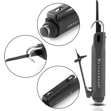 STAHLWERK DBS-900 ST mini seghetto alternativo pneumatico fino a 9.000 colpi/min.