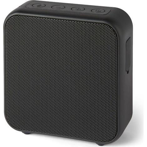 Megáfono inalámbrico con hasta 6 horas de autonomía, compacto y portátil, apto para uso doméstico y en exteriores, color negro. (1/4)